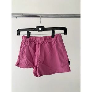 Patagonia Womens Drawstring Elastic Waist Regular Fit Pull-On Shorts Pink XS